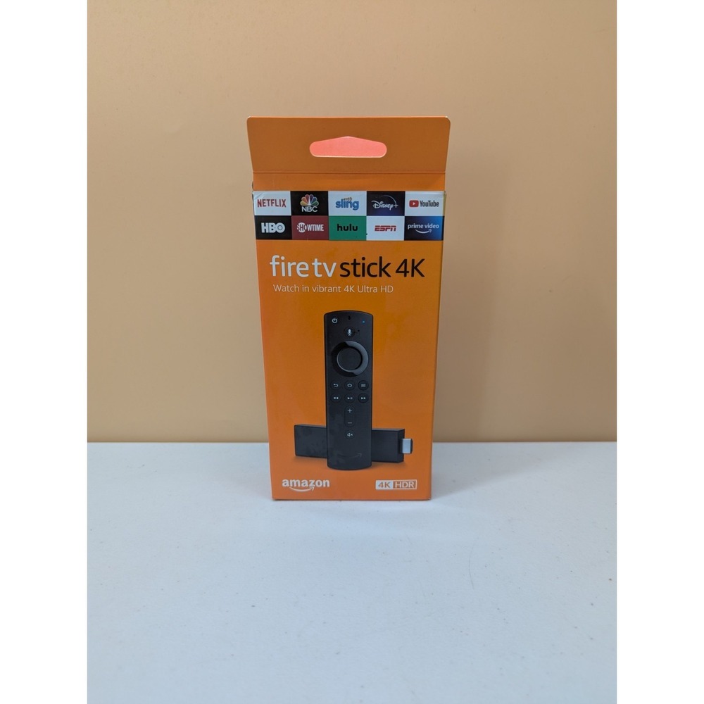 Amazon Fire TV Stick 4K UHD Streaming Media Player with Alexa Remote Plug Play